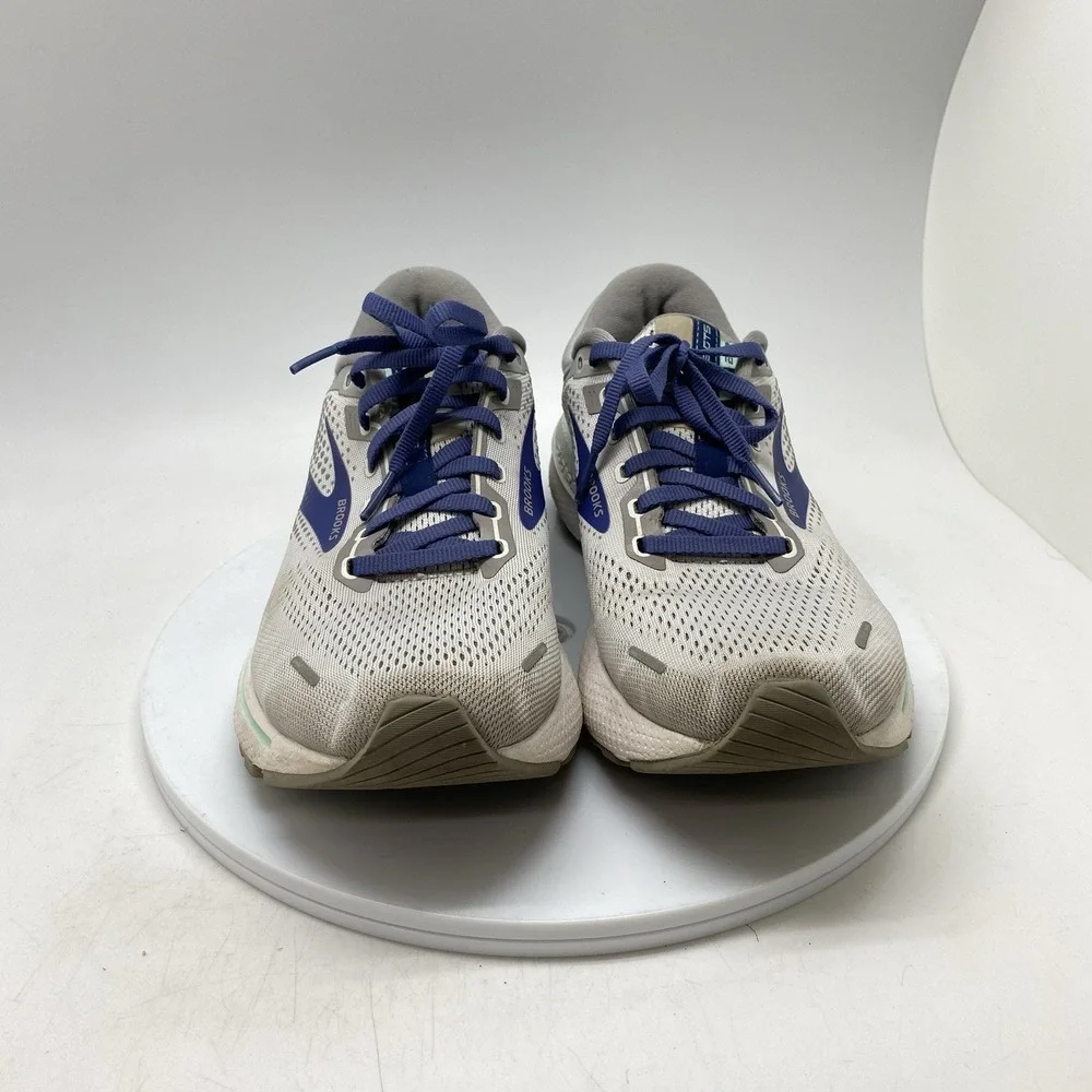 Brooks Sneakers Womens 10.5 Adrenaline GTS 22 1203531B045 Gray Running Gym Shoes